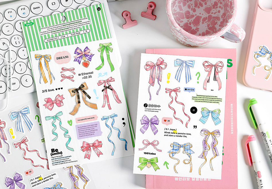 Deco Bow Stickers