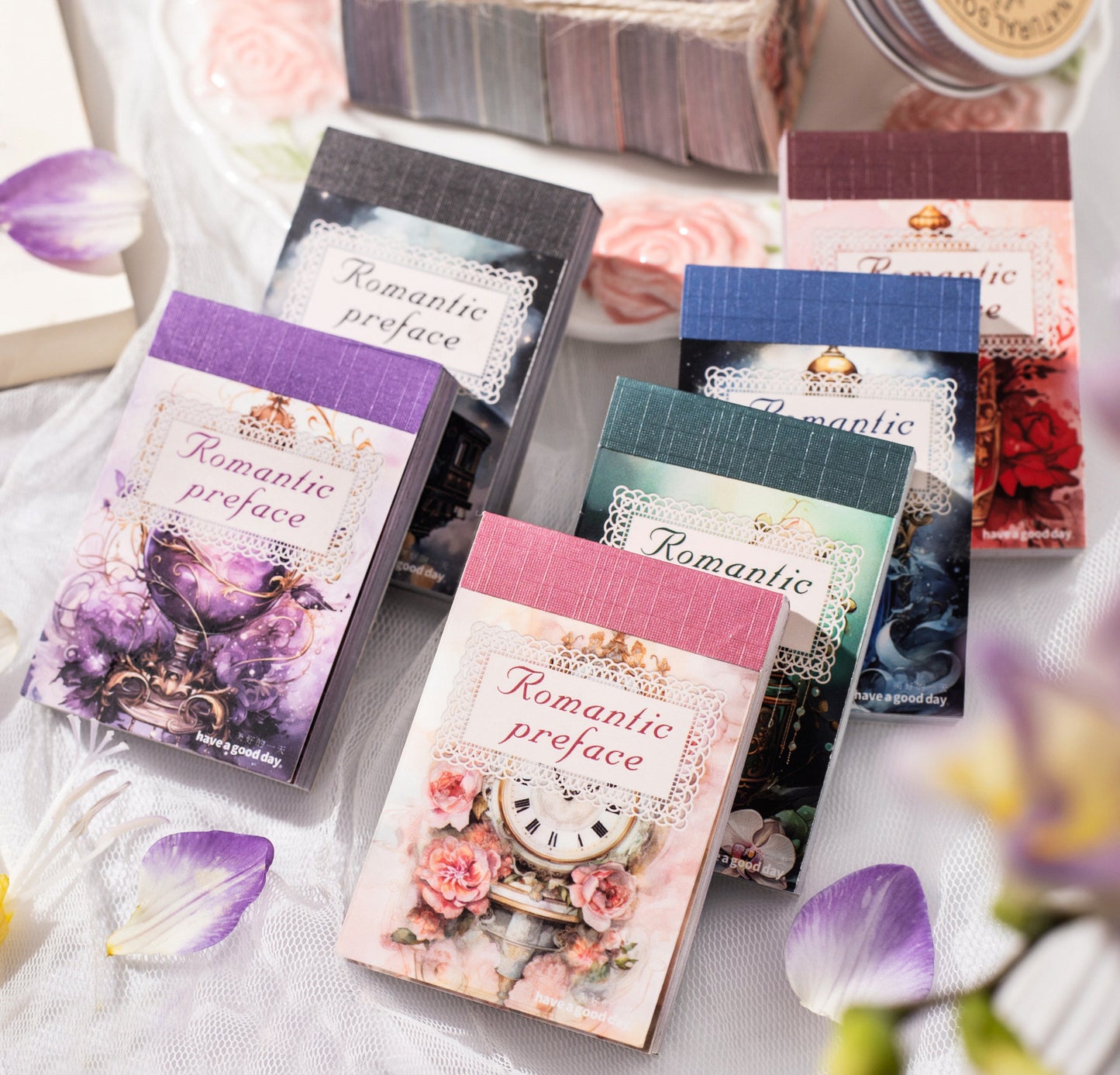 Romantic Preface Mini Stickers Book