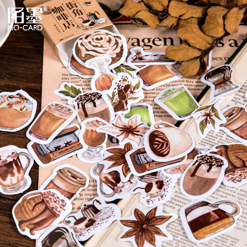 Coffee Shop Stickers Box