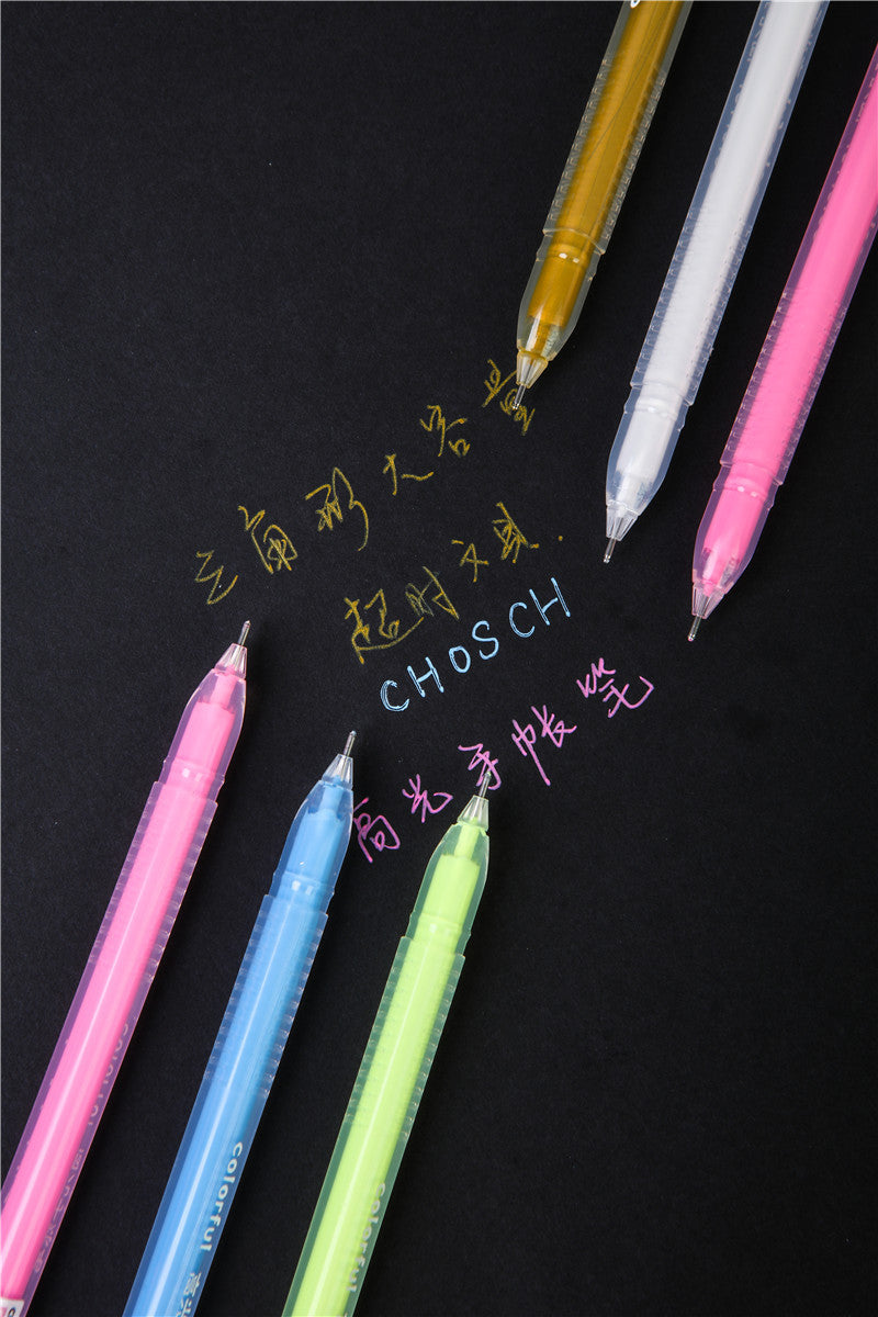 Coloured Gel Pens