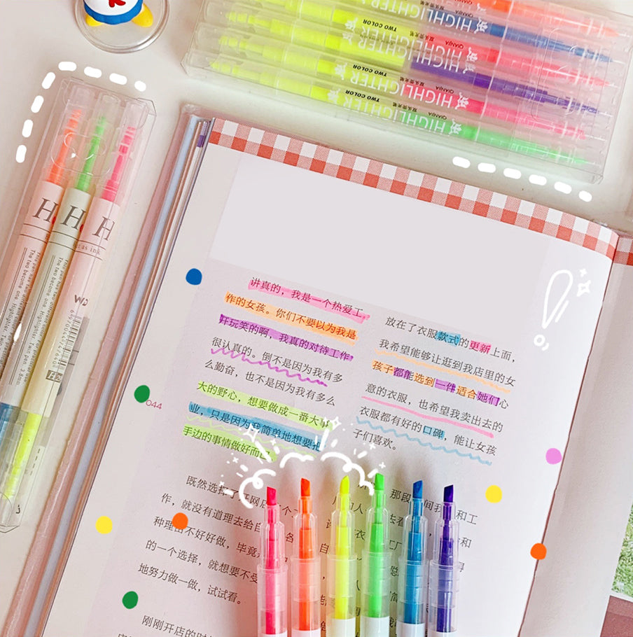 Fluo Highlighter Set