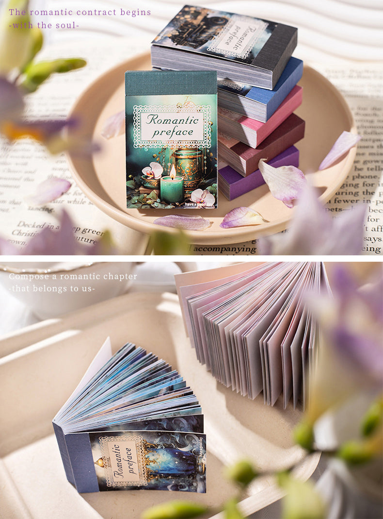 Romantic Preface Mini Stickers Book