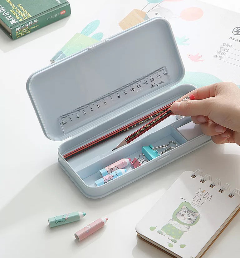 Pastel Flat Pencil Case