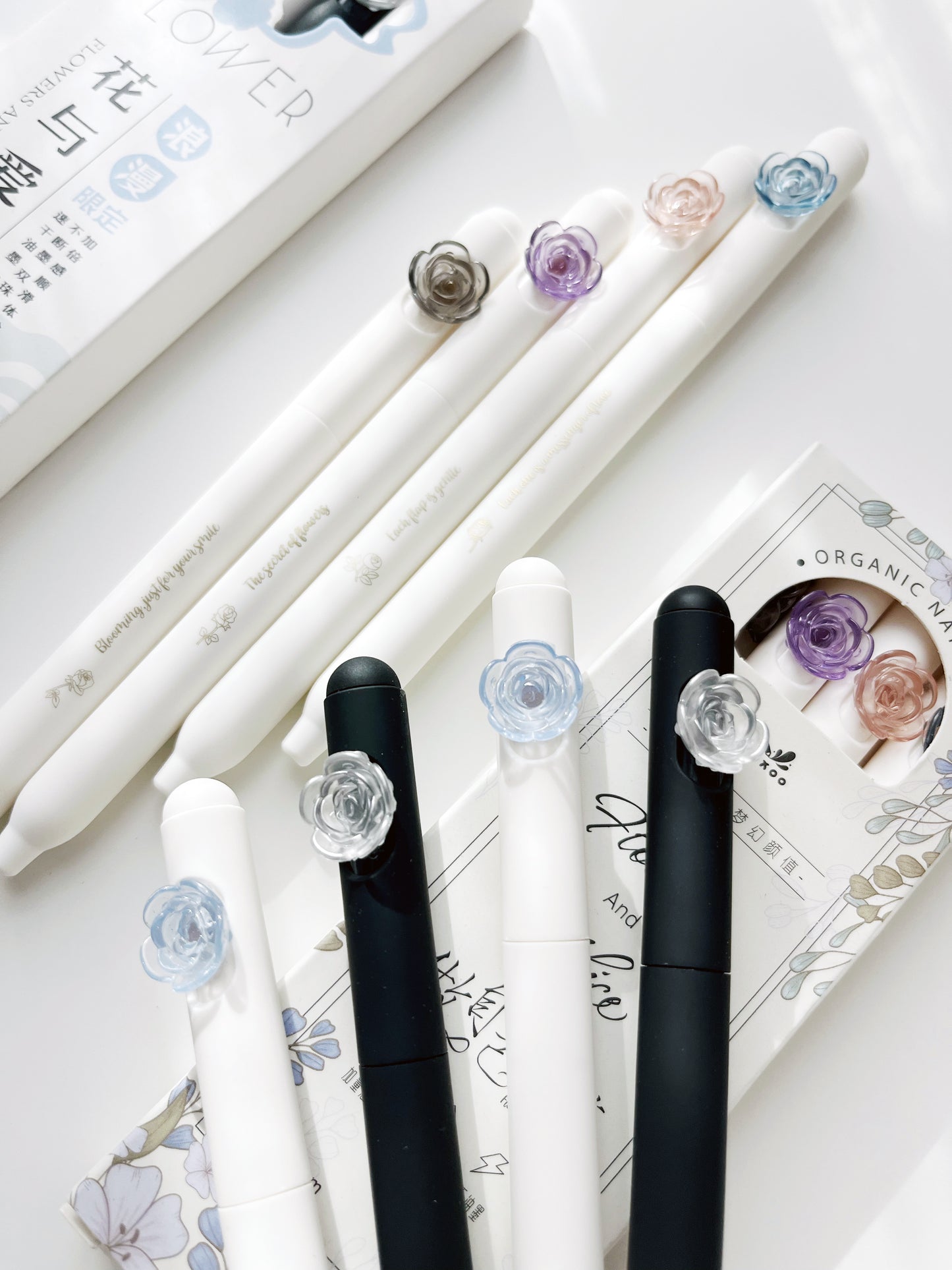 Flowers and Alice Pen Set