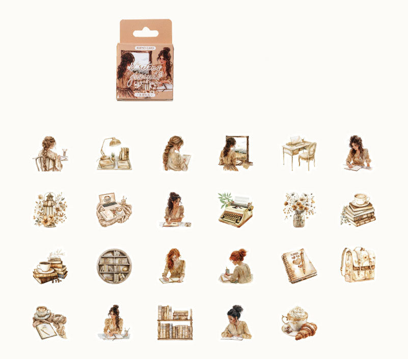 Writing Journal Stickers Box