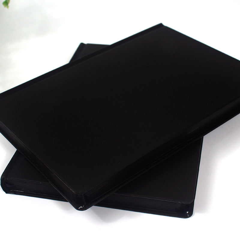 Pure Black Hardcover Diary