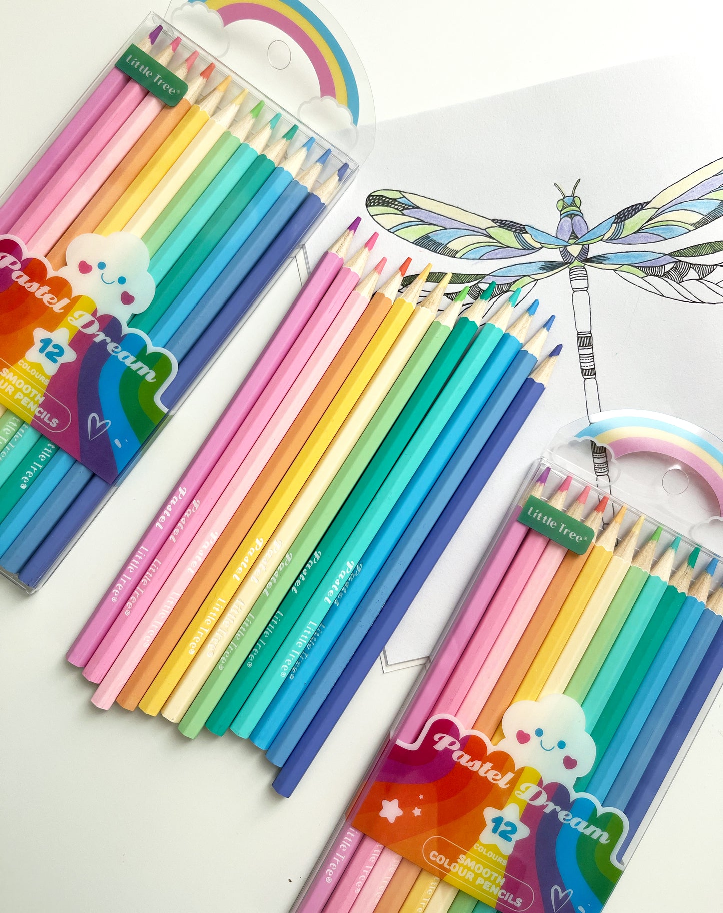 Pastel Dream Coloured Pencils