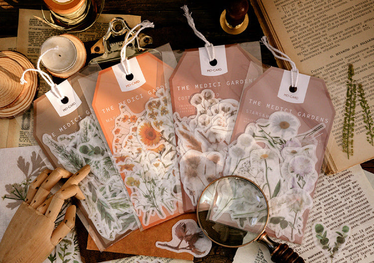 Garden Series Flower Stickers