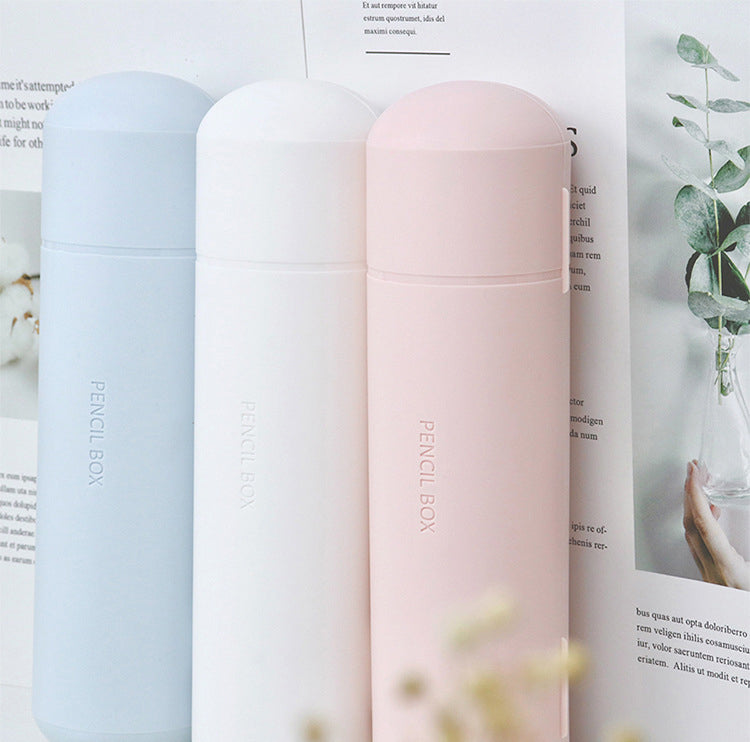 Pastel Round Pencil Case