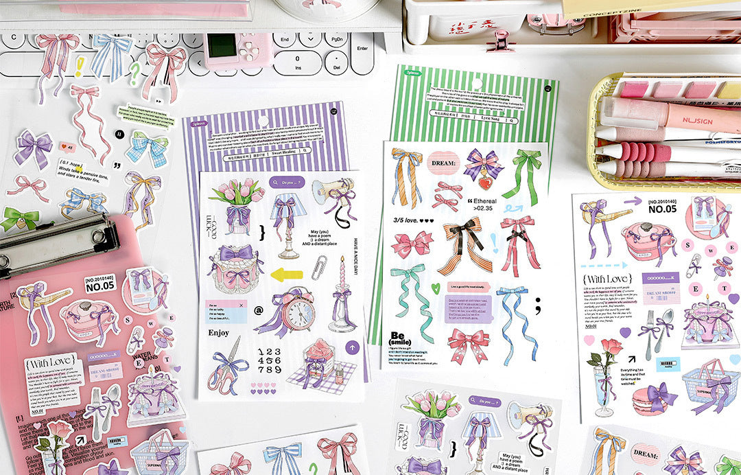 Deco Bow Stickers