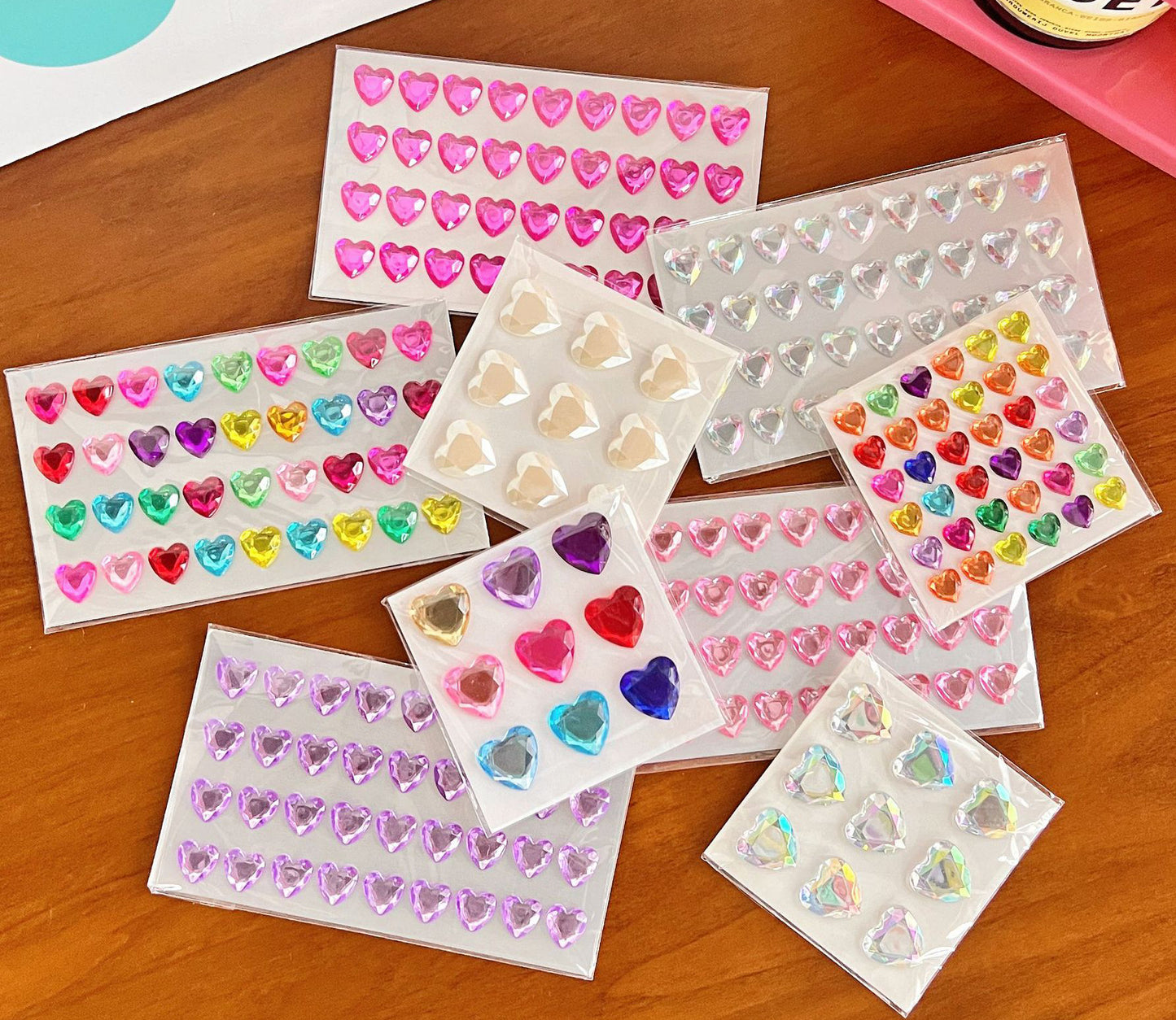 Heart Diamond Stickers