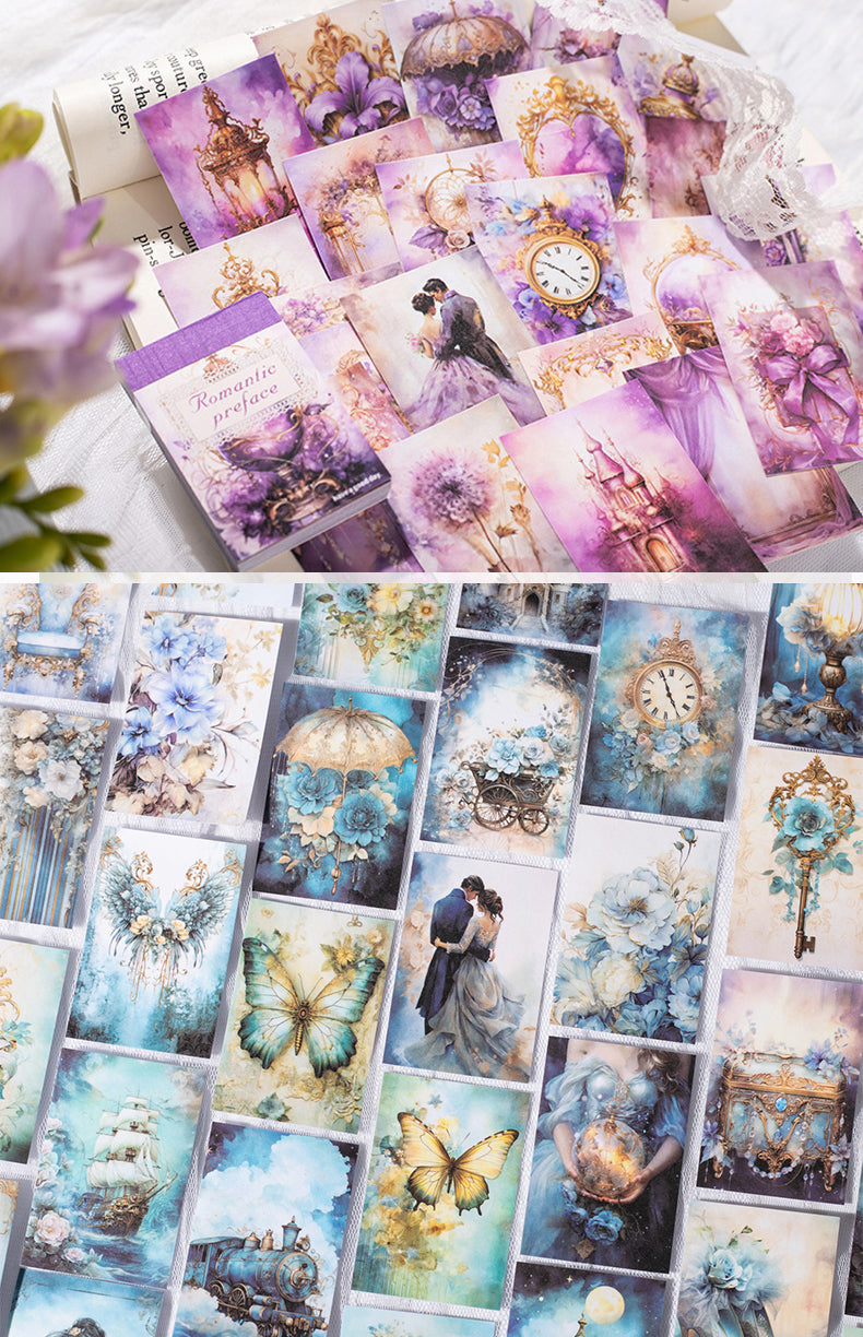 Romantic Preface Mini Stickers Book