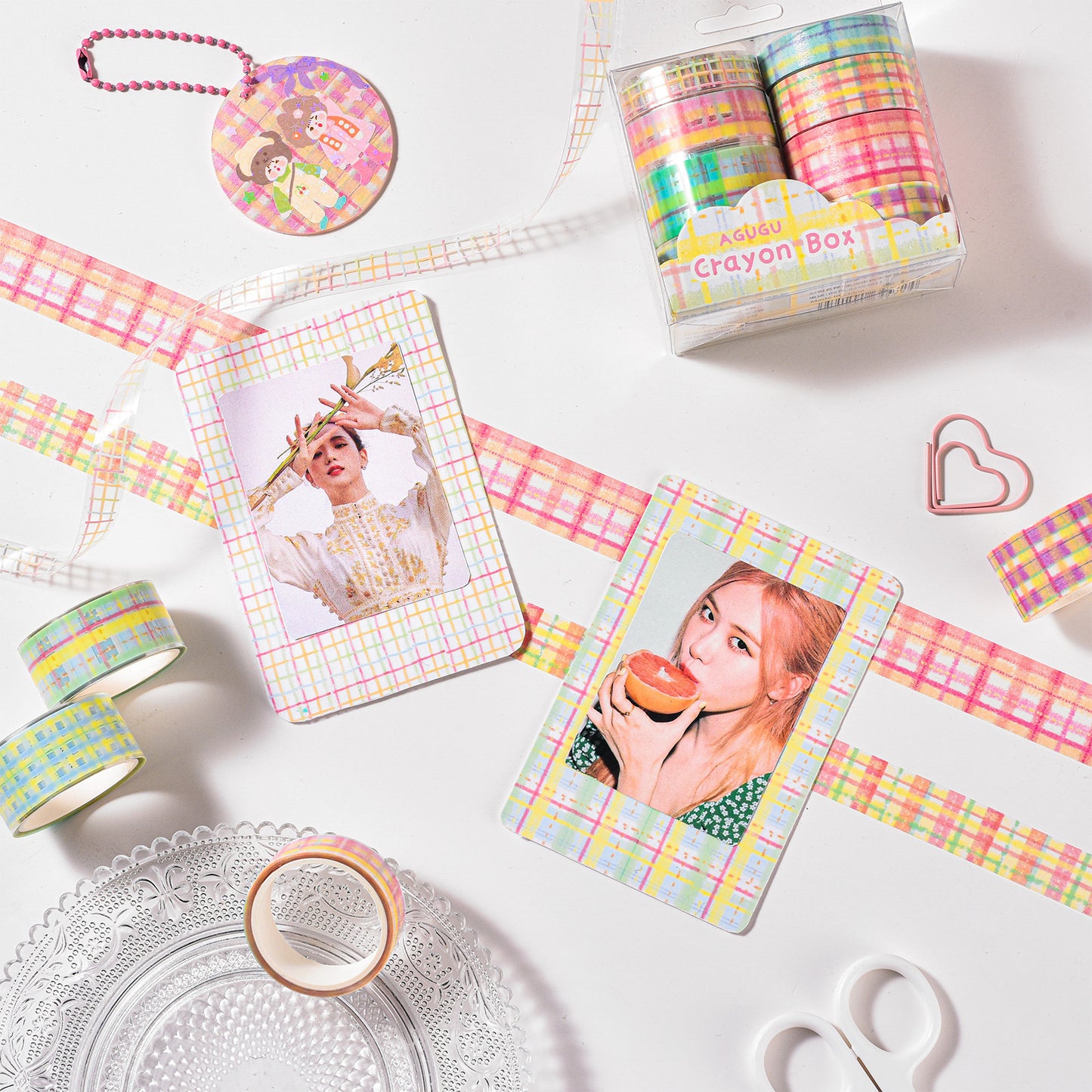 Plaid Washi Tape Set