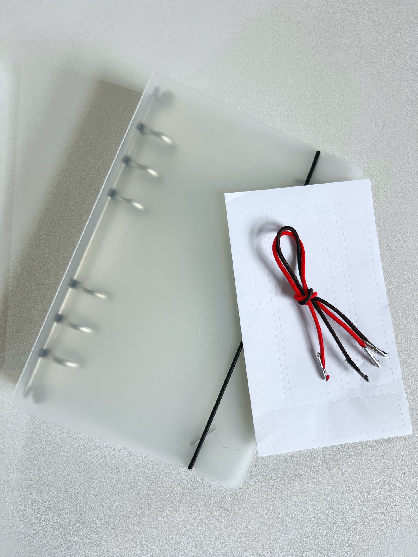 A6 Frosted Binder