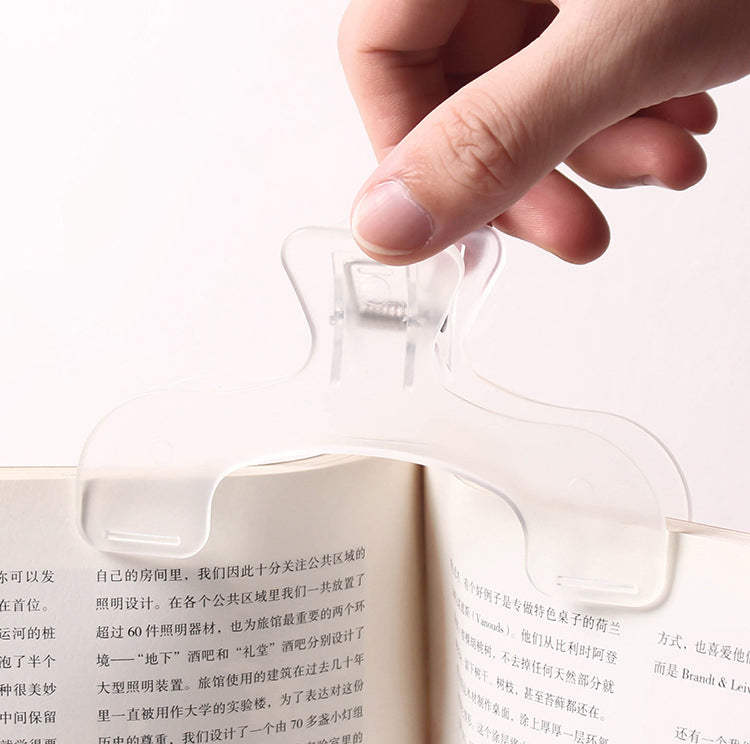 Transparent Book Clip