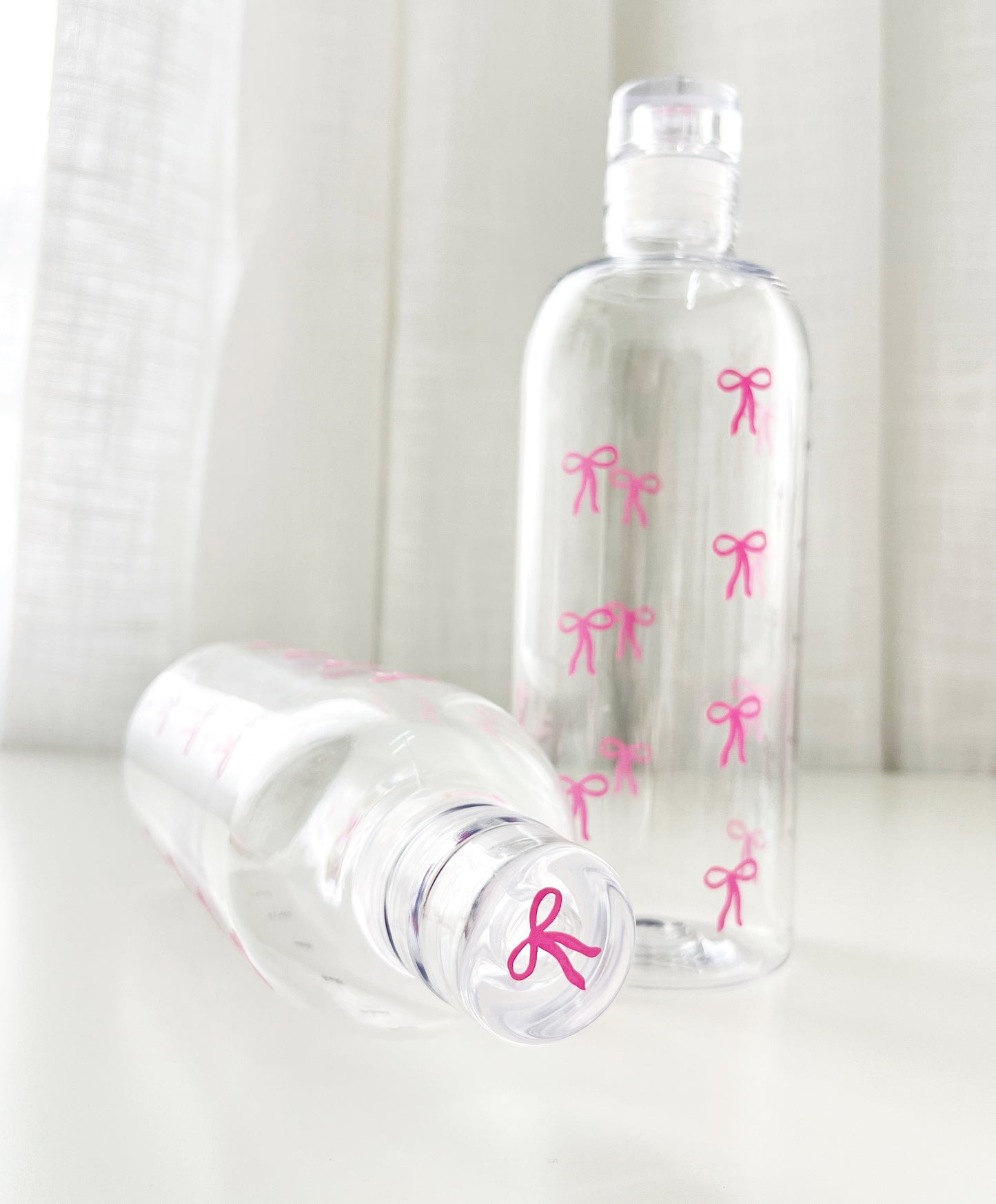 Bow Clear Time Scale Water Bottle