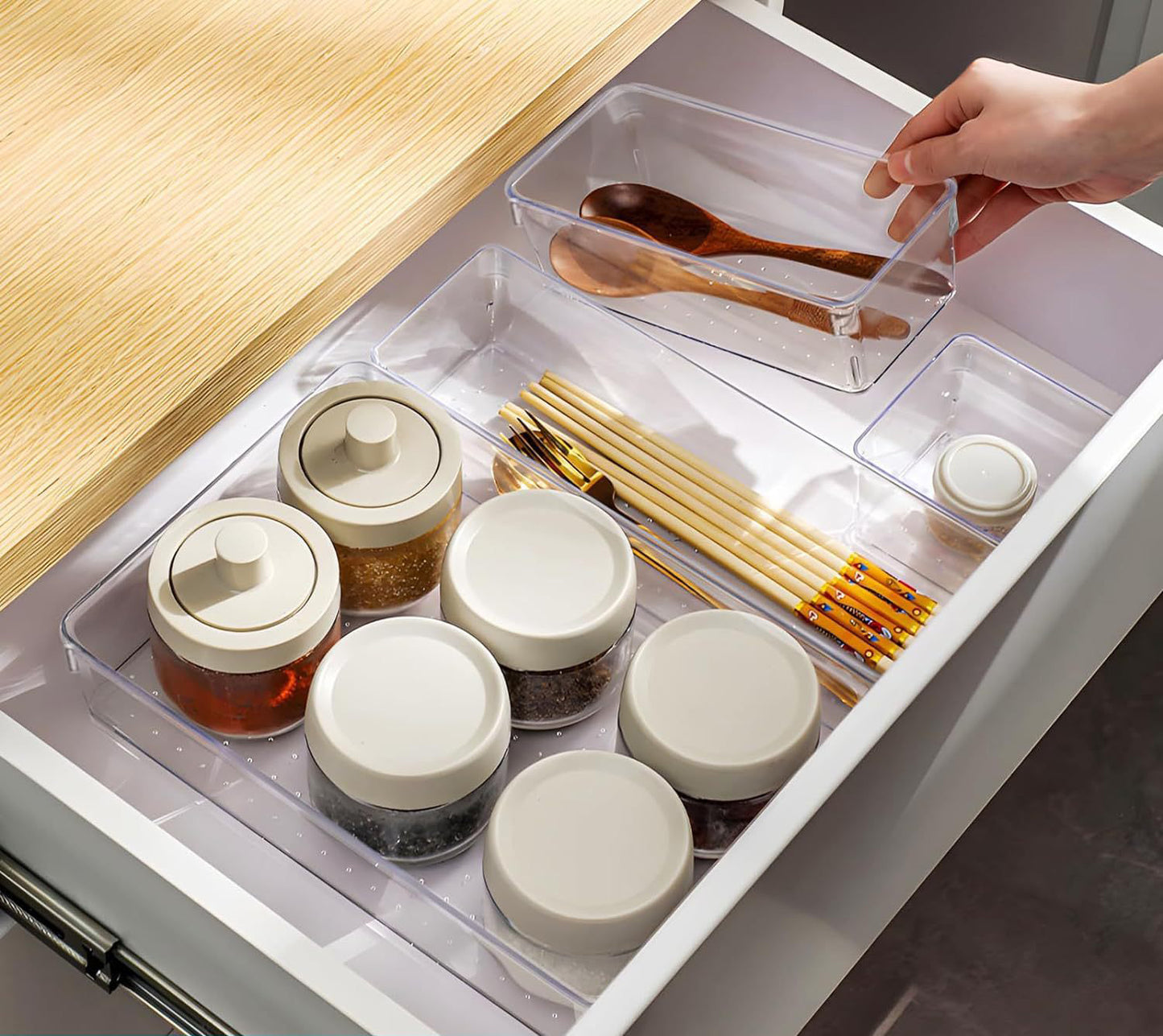 Clear Organizer Set