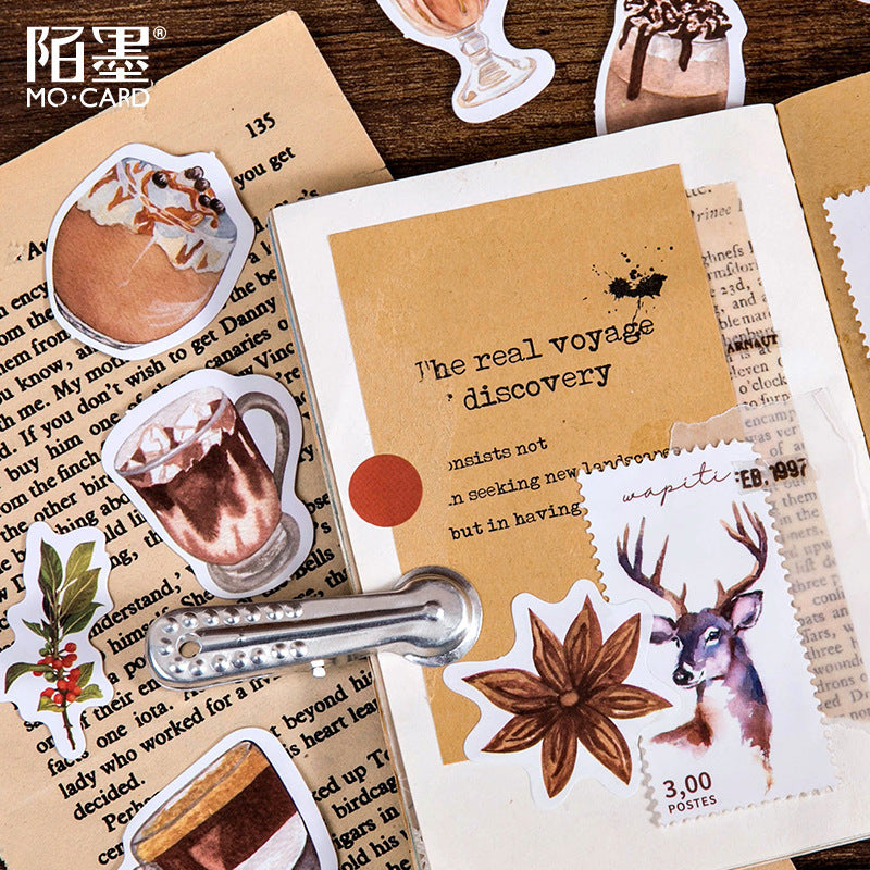 Coffee Shop Stickers Box