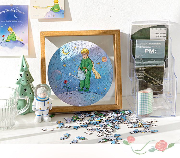 Little Prince Round Puzzle Box