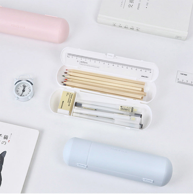 Pastel Round Pencil Case