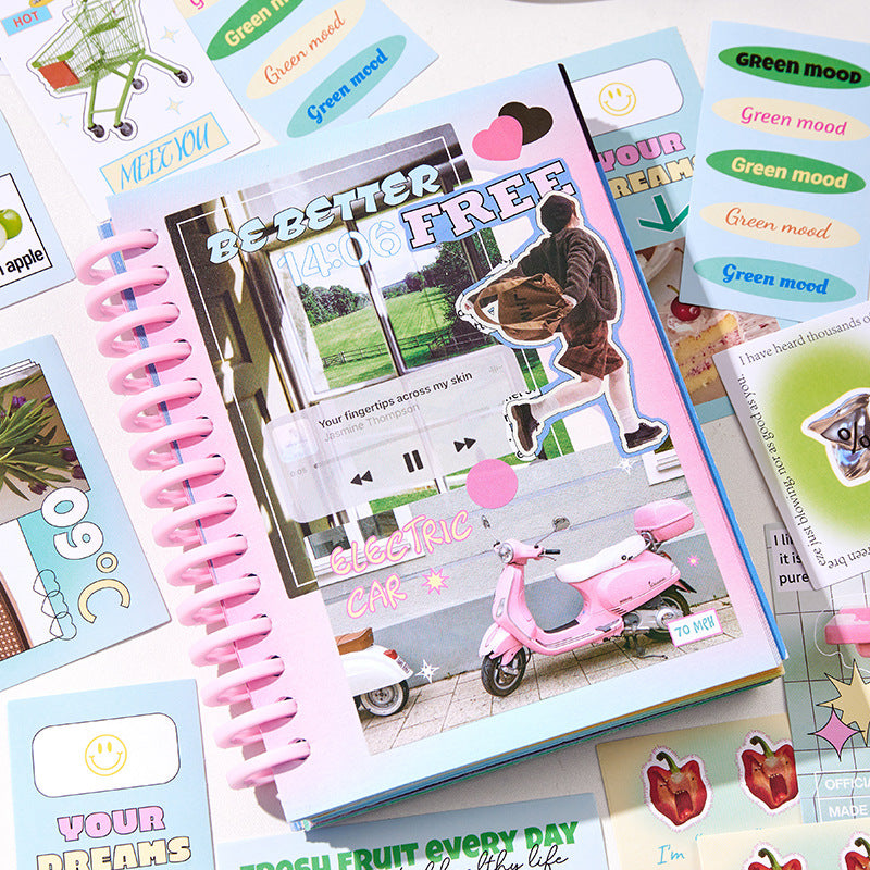Space Time Mail Stickers Pack