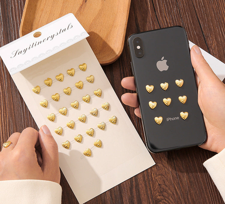 Gold & Silver Stud Stickers