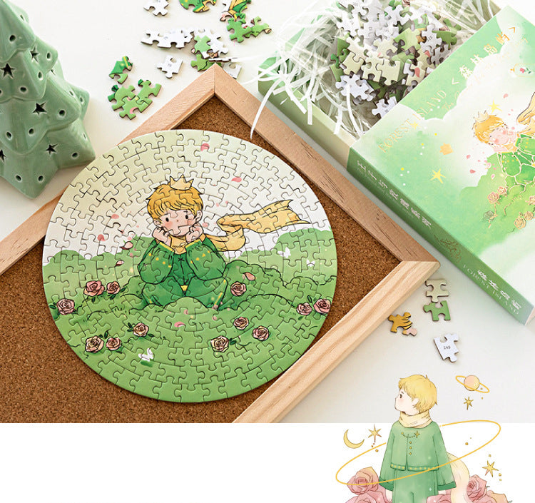 Little Prince Round Puzzle Box