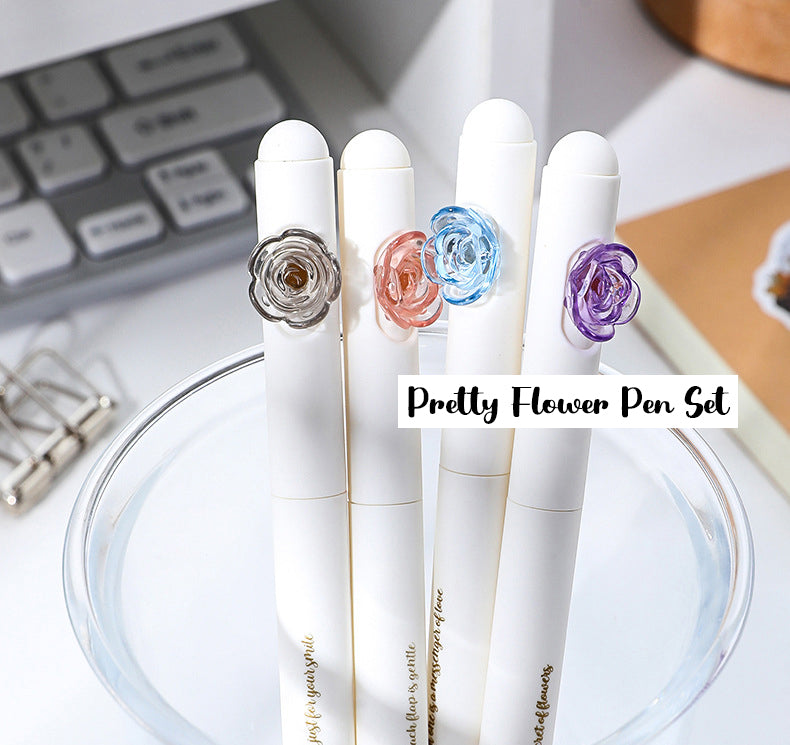 Flowers and Alice Pen Set