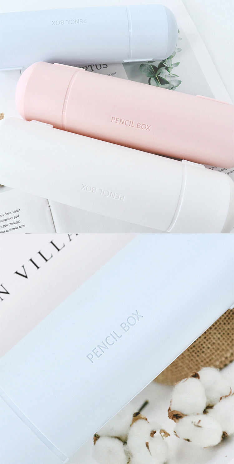 Pastel Round Pencil Case