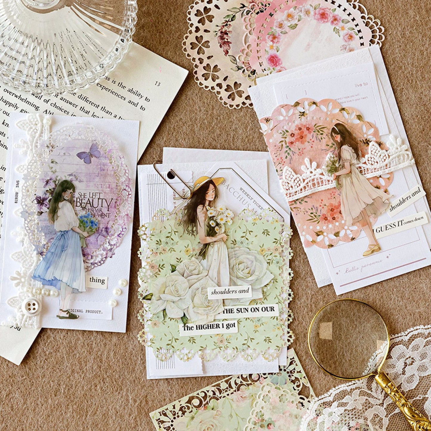 Victoria's Secret Lace Deco Papers