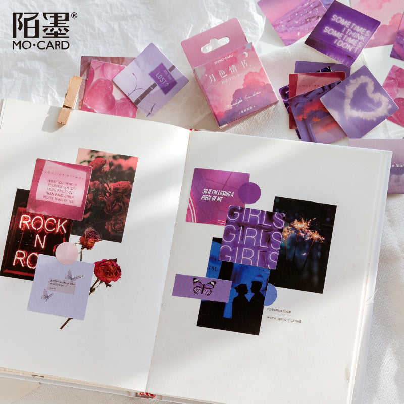 Moonlight Love Letters Stickers Box