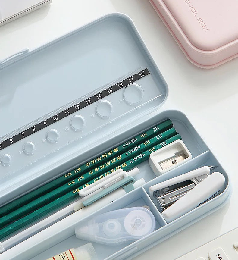 Pastel Flat Pencil Case