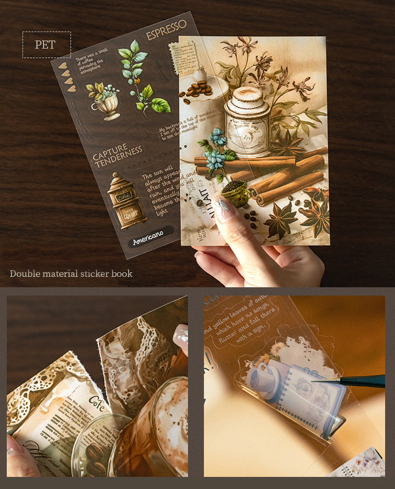 Poetry For Coffee Sticker Book
