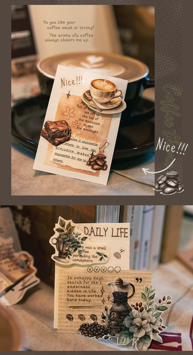 Poetry For Coffee Sticker Book