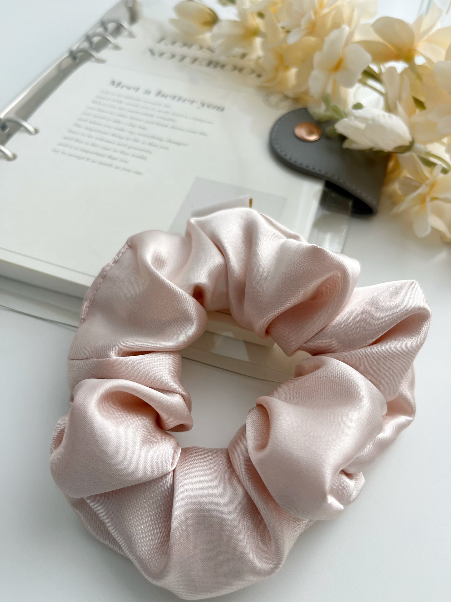 Oopsie Daisy Satin Scrunchies