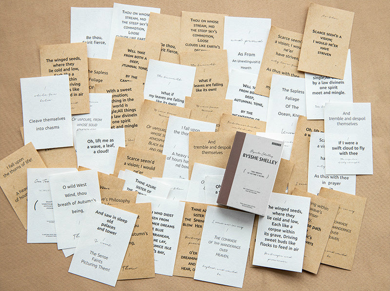 Poems Mini Paper Book