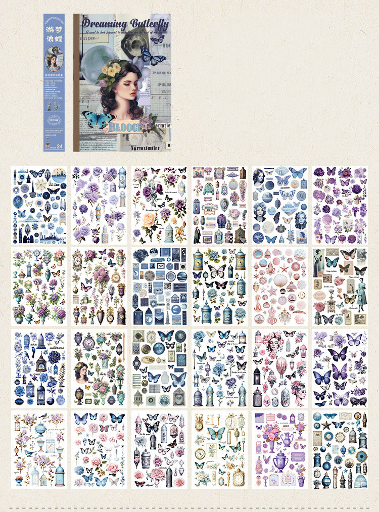 Nostalgic Journal Series Stickers Book