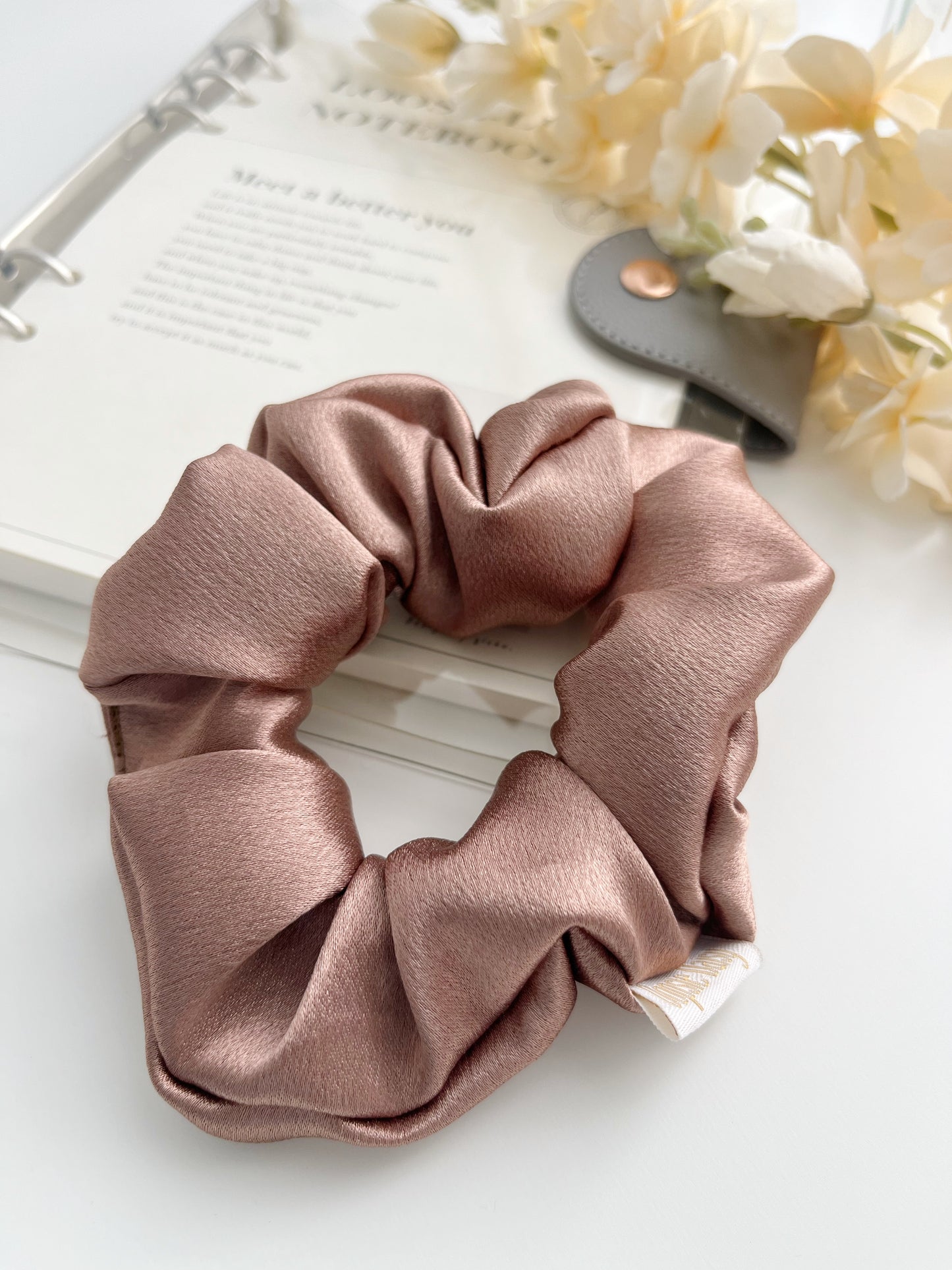 Oopsie Daisy Satin Scrunchies