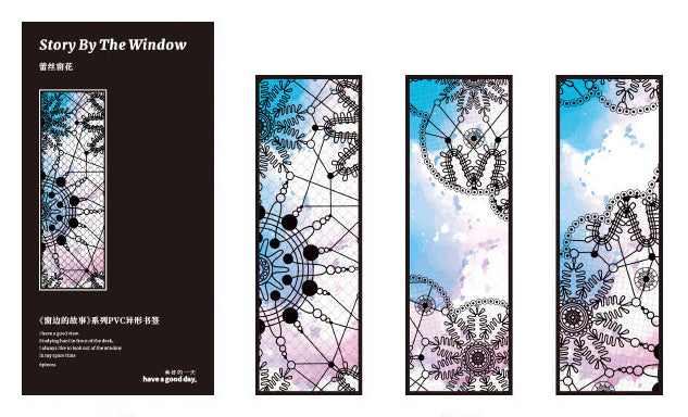 Story By The Window PVC Bookmarks