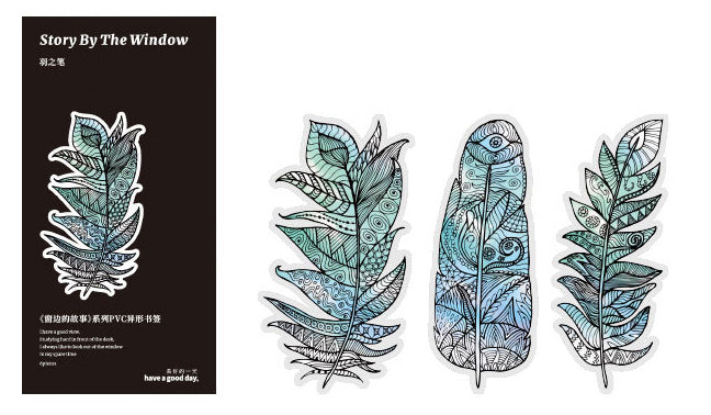 Story By The Window PVC Bookmarks