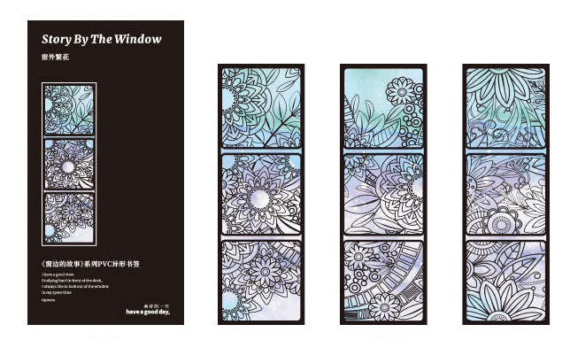 Story By The Window PVC Bookmarks