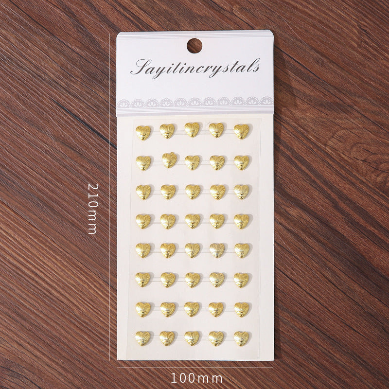 Gold & Silver Stud Stickers