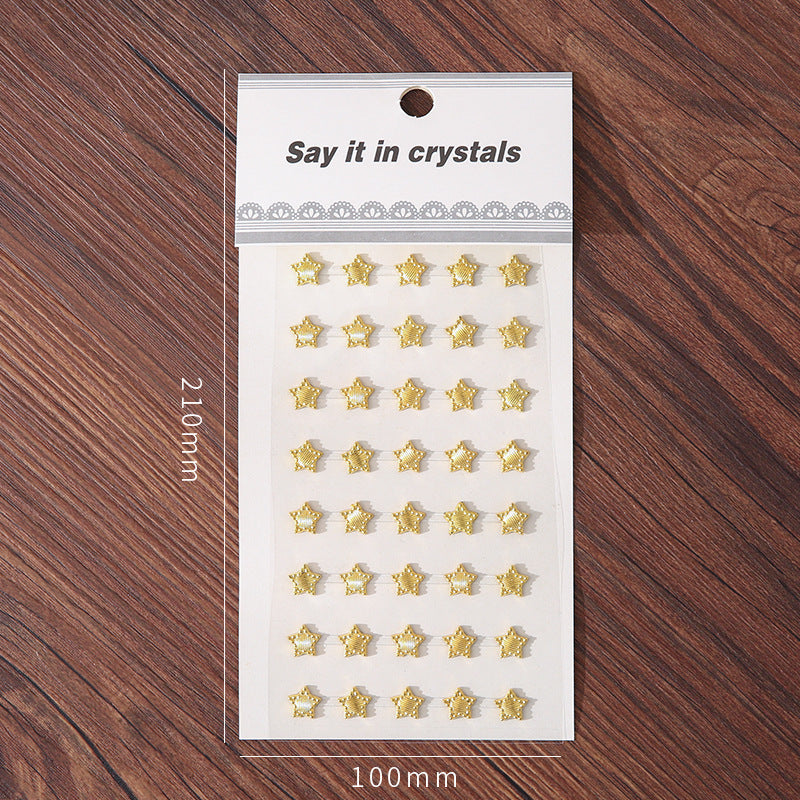 Gold & Silver Stud Stickers