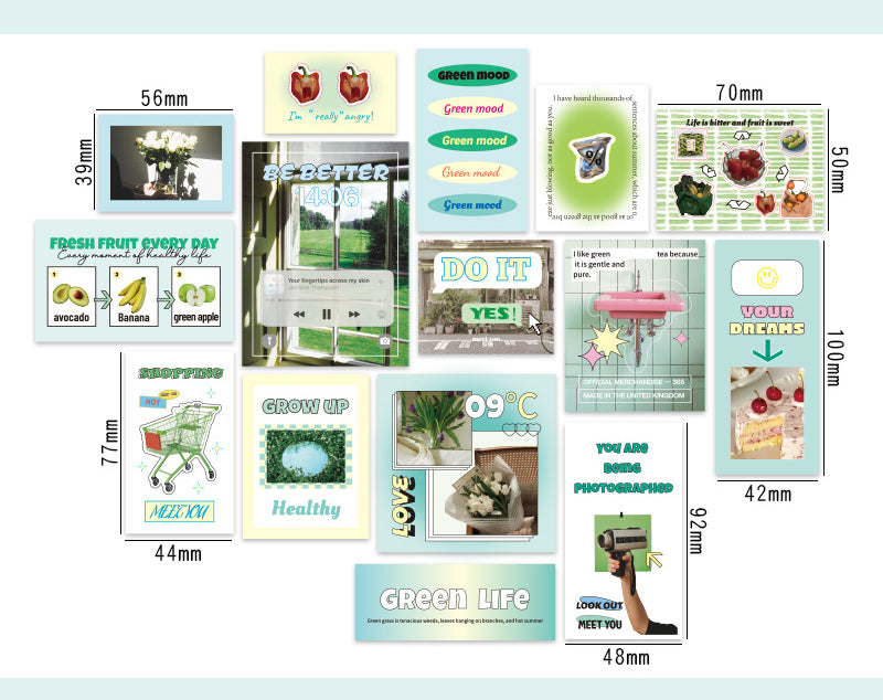 Space Time Mail Stickers Pack