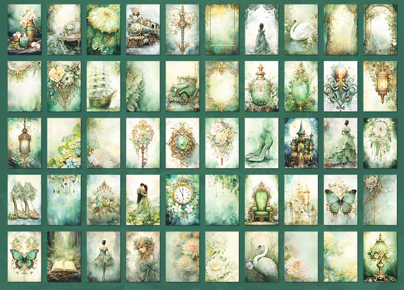 Romantic Preface Mini Stickers Book