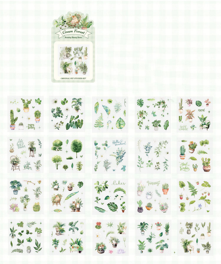 Roaming Beauty PET Stickers