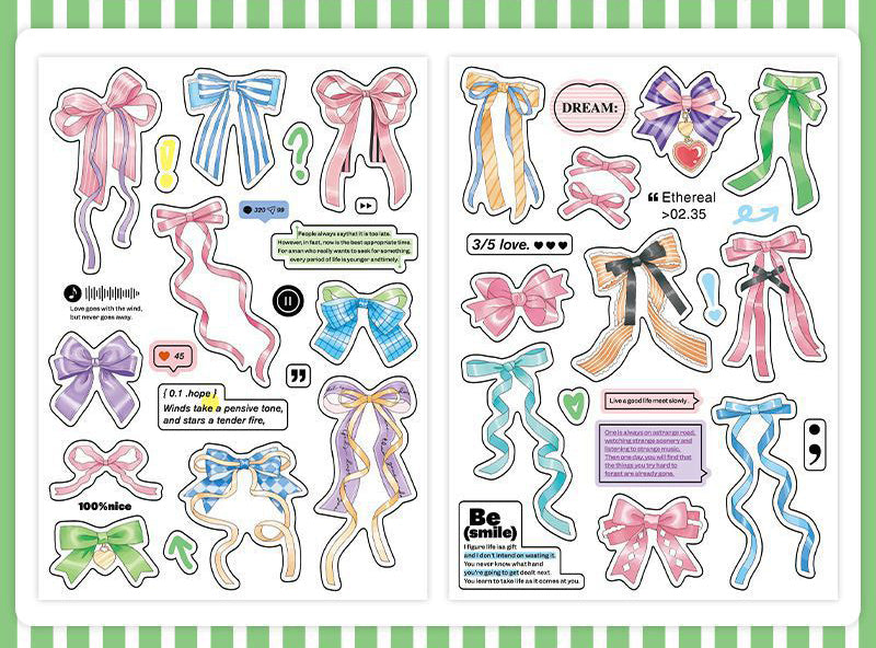 Deco Bow Stickers