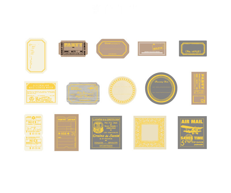 Original Gilded Stickers