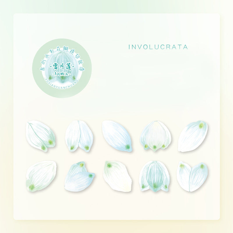 Petals Stickers Roll