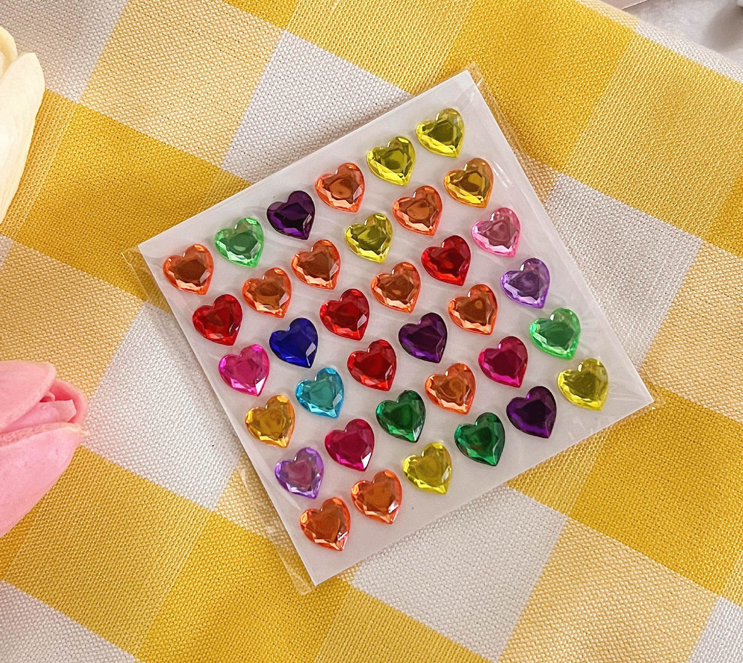 Heart Diamond Stickers